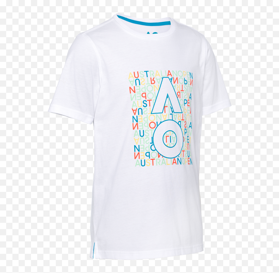 Boyu0027s T - Shirt Letters Logo U2013 Ao Official Store Emoji,Cua Logo
