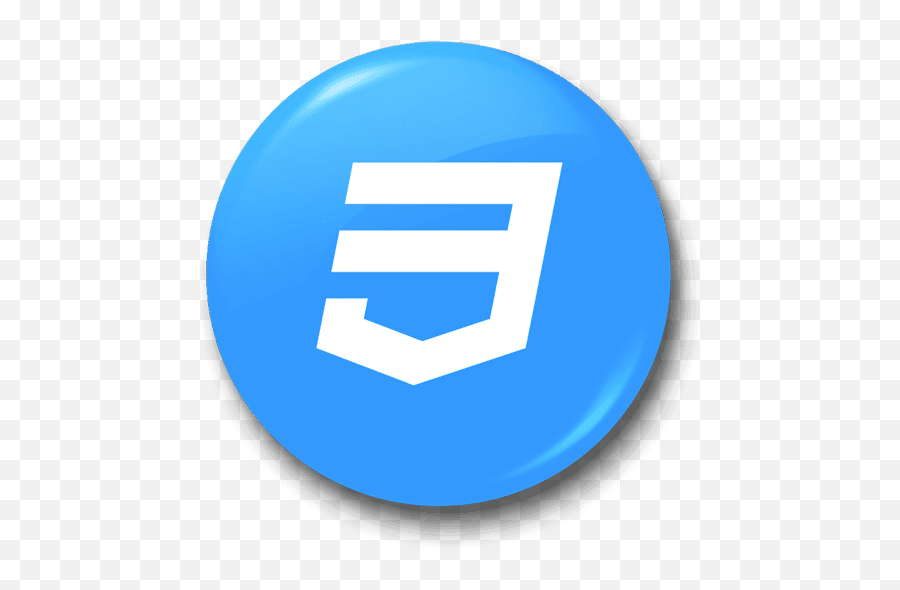 Download Css3 Html5 Logo Badge - Css3 Png Image With No Vertical Emoji,Css Logo