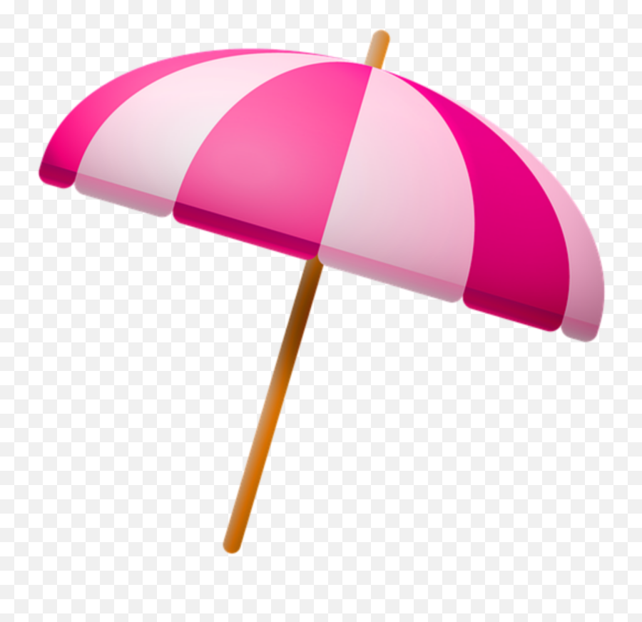 Ftestickers Clipart Beach Sticker - Beach Umbrella Clipart Emoji,Beach Umbrella Clipart