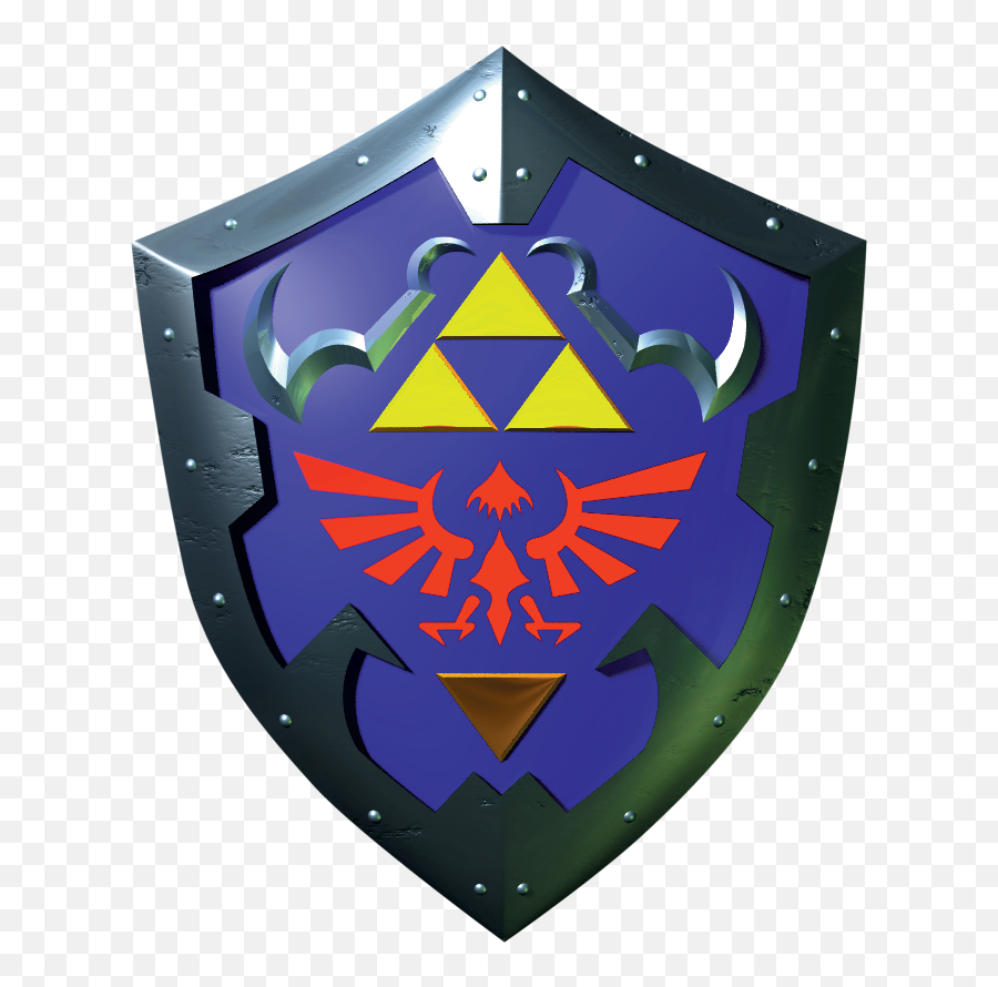 Hylian Shield - Legend Of Zelda Ocarina Of Time Shild Emoji,Botw Logo