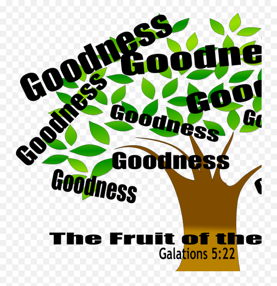 Goodness Tree Svg Vector Goodness Tree - Language Emoji,Fruit Of The Spirit Clipart