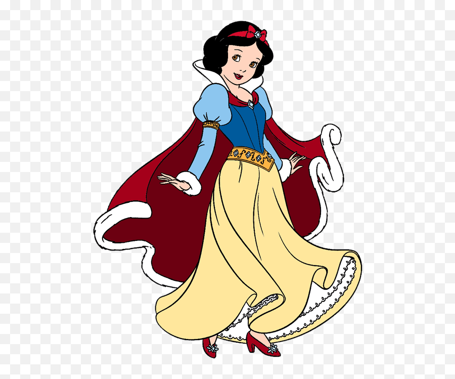 Snow White Christmas Disney Clipart Snow White Disney - Cartoon Snow White Christmas Emoji,Snow White Clipart