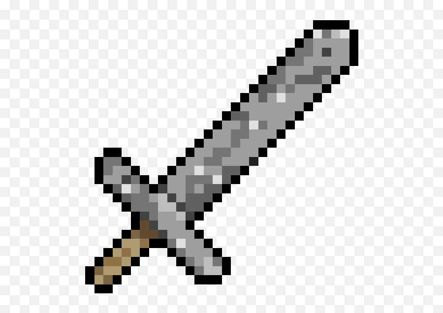 Iron Sword - Arrow Heart Pixel Art Clipart Full Size Long Sword Texture Minecraft Emoji,Minecraft Arrow Png