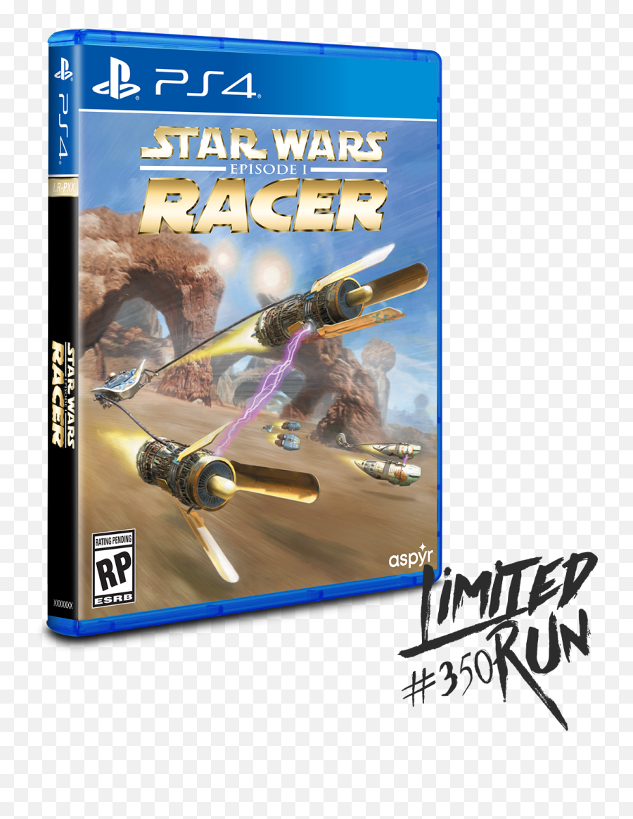 Limited Run 350 Star Wars Episode I Racer Ps4 Preorder - Shantae And The Seven Sirens Ps4 Emoji,Star Wars Ship Png