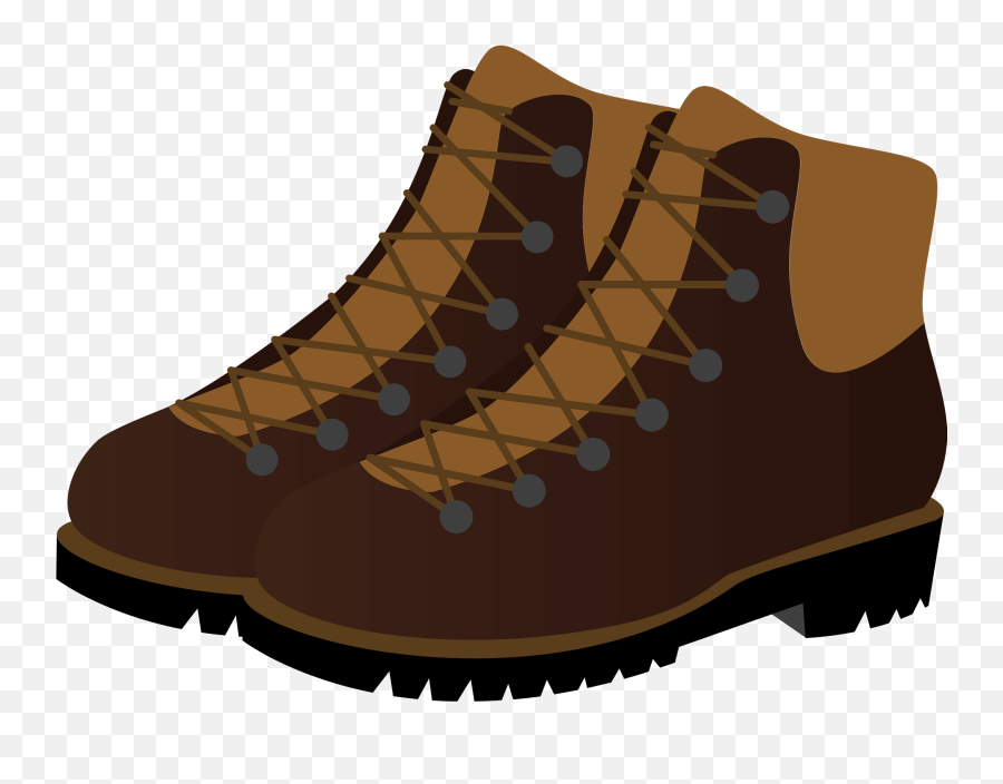 Hiking Boots Clipart Free Download Transparent Png Creazilla - Hiking Boots Clipart Transparent Emoji,Hiking Clipart