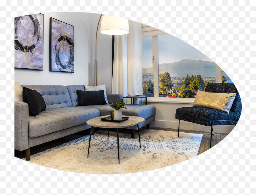 Download Eternity Burnaby Interior Left - Furniture Style Emoji,Living Room Png