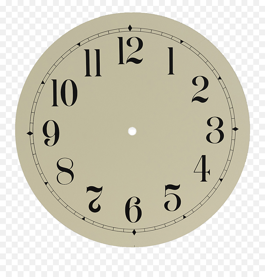 Clock Face Dials Floor Clocks Arabic Numerals Emoji,Clock Face Png