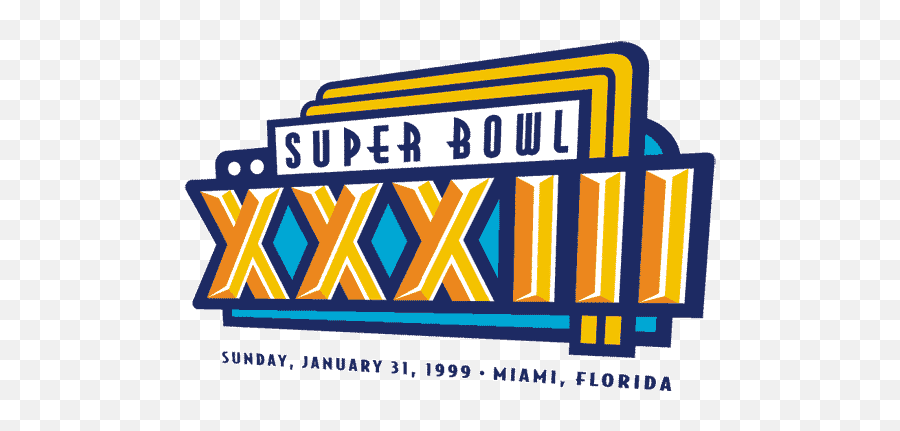 Superbowl Logo Super Bowl Nfl - Super Bowl Xxxiii Logo Emoji,Super Bowl Logo
