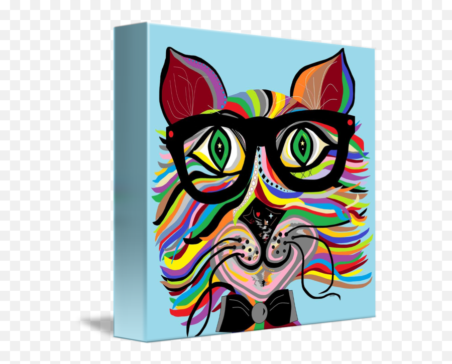 Very Cool Cat By Eloise Schneider Mote Emoji,Cool Cat Png
