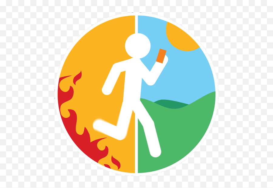 Fireguide Logo Design - For Running Emoji,Animated Logo