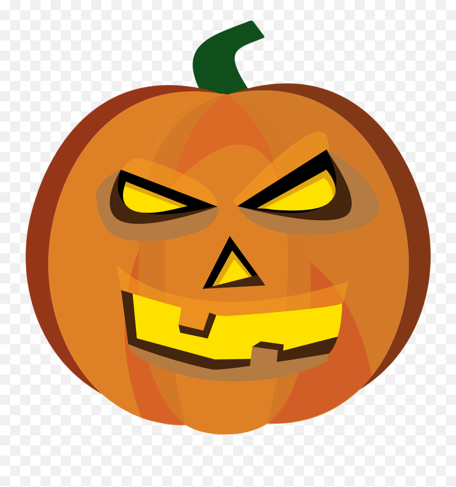 Halloween Pumpkin Face All - Free Vector Graphic On Pixabay Emoji,All Souls Day Clipart