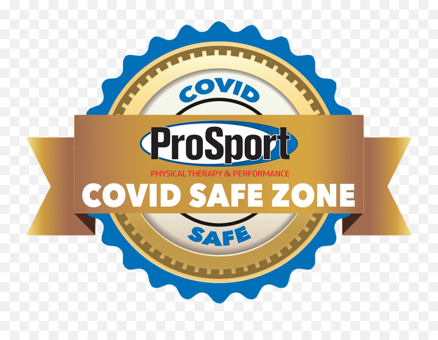 Prosport Is A Covid - 19 Safe Zone Emoji,Text And Logo Safe Area