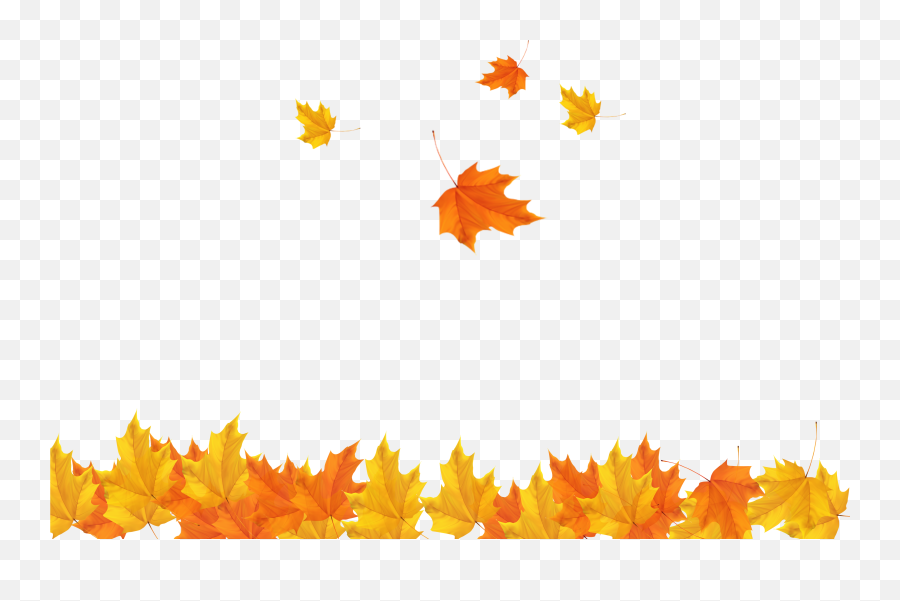 Freeuse Download Autumn Leaves Background Clipart - Transparent Background Autumn Leaves Png Emoji,Background Clipart