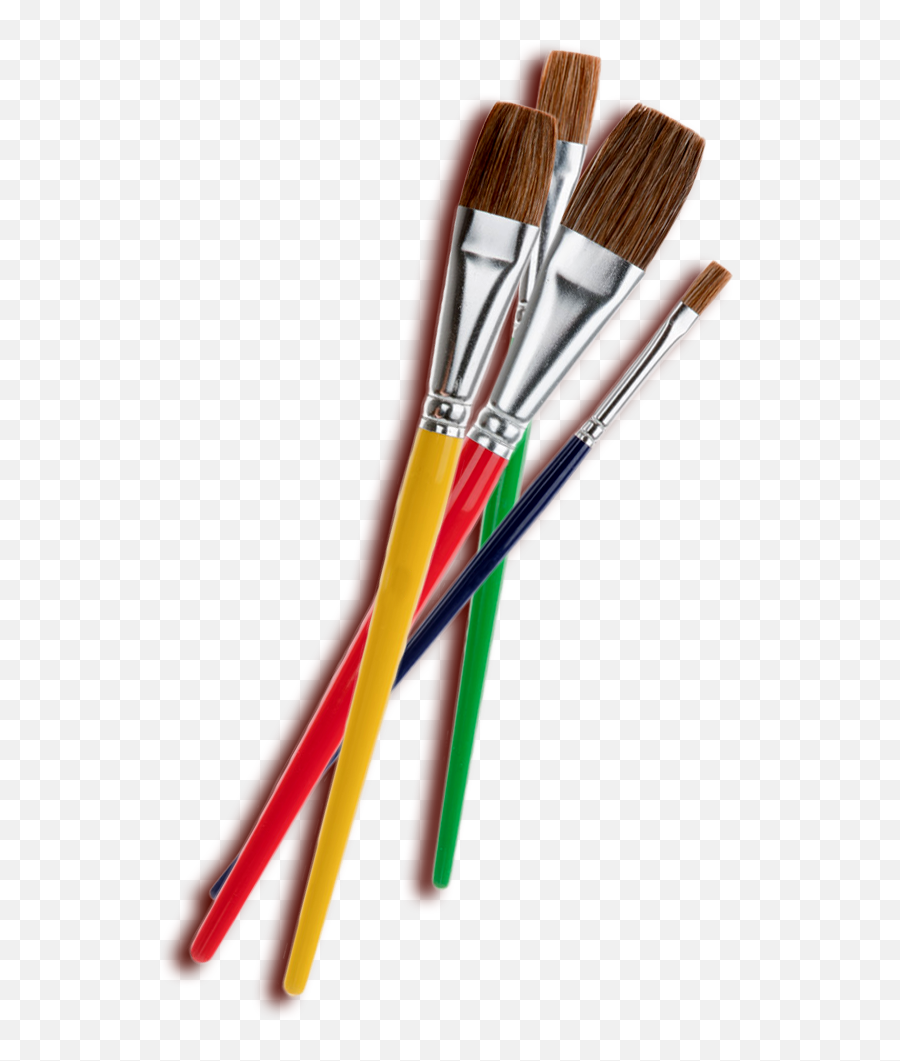 Paintbrushes - Paint Brushes Clipart Png Full Size Png Paint Brush Png Emoji,Paint Brush Clipart