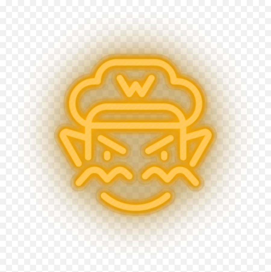 Game Games Video Mario Waluigi Neon Sign - Video Games Led Happy Emoji,Waluigi Transparent