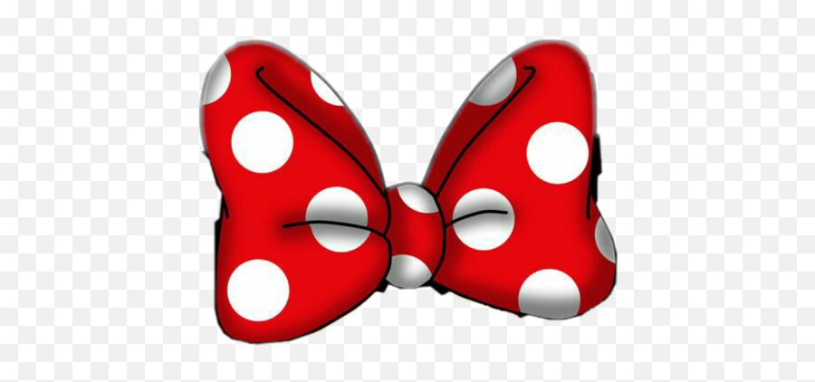 Bow - Red Minie Mouse Bow Emoji,Minnie Mouse Bow Clipart