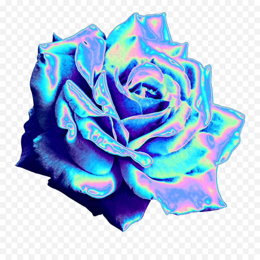 Blue Tumblr Png - Blue Rose Aesthetic Png Emoji,Aesthetic Png
