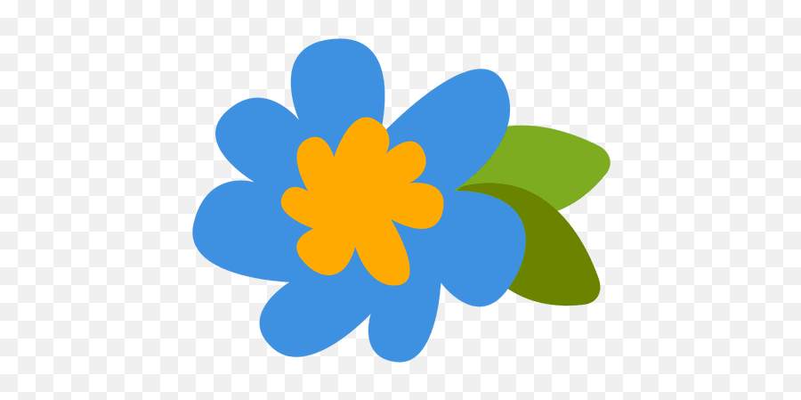 Flat Flower Illustration - Transparent Png U0026 Svg Vector File Flower Illustration Png Emoji,Flower Png