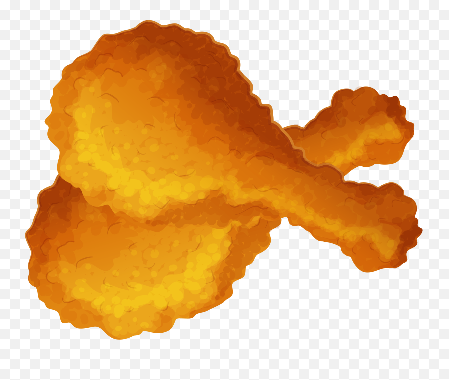 Fried Chicken Legs Transparent Png Clip - Fried Chicken Clip Art Emoji,Leg Clipart