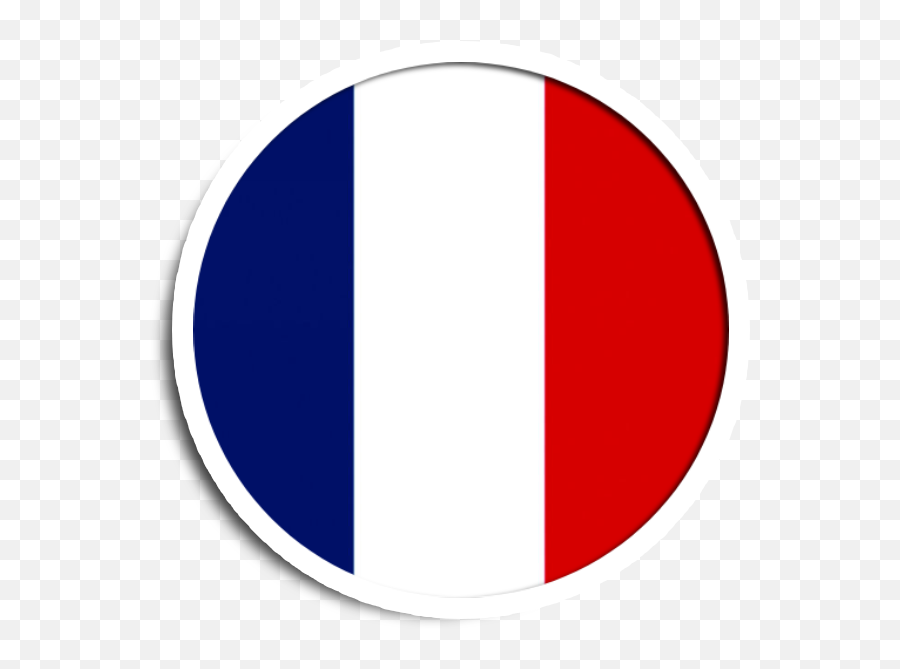 Logo France Dls 2019 Clipart - France Flag Circle Icon Png Emoji,France Logo