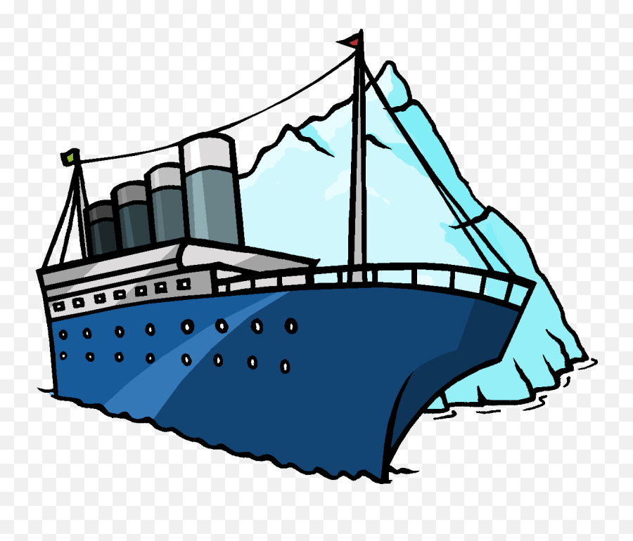 Titanic Clipart Clip Art - Titanic Clipart Png Emoji,Titanic Clipart