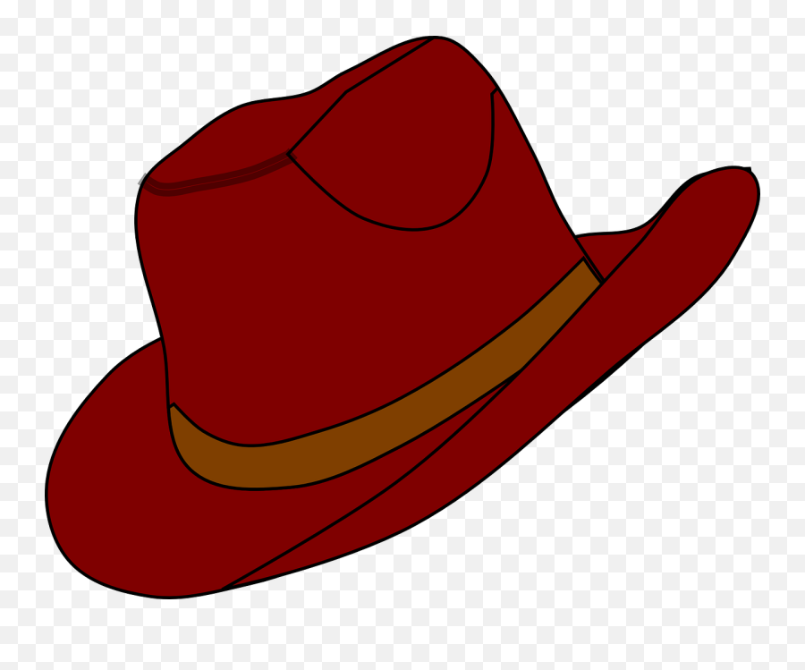 Free Cowboy Hat Transparent Pictures - Clipartix Clipart Image Of Hat Emoji,Transparent Background