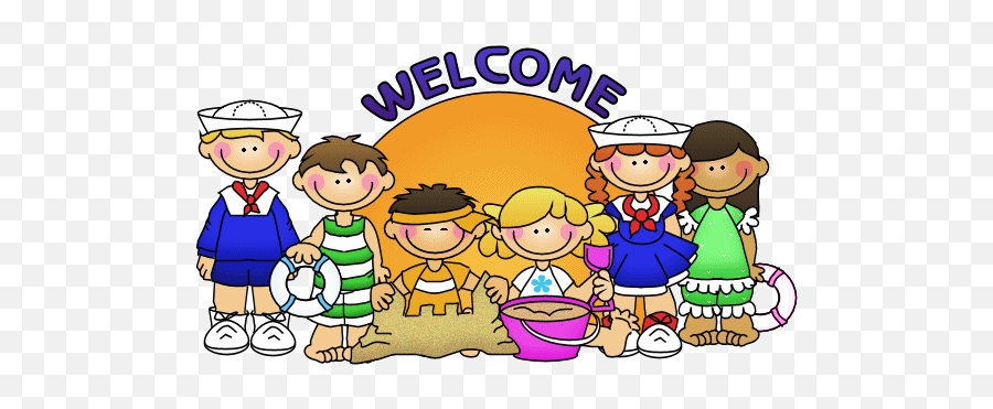 Download Free Clip Art - Welcome Back To School Kids Clipart Emoji,Welcome Clipart