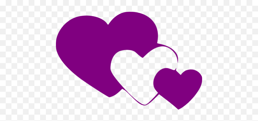 Purple Heart 2 Icon - Free Purple Heart Icons Blue Heart Png Icon Emoji,Purple Heart Png