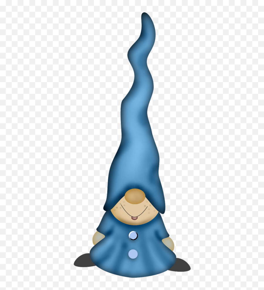 Gnome - Blue Hat Gnome Clipart Emoji,Gnome Clipart