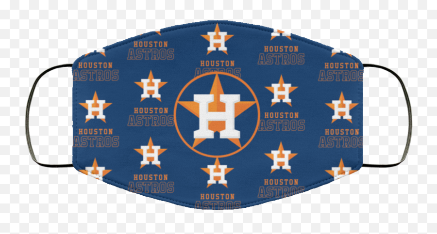 Houston Astros Face Mask Cotton Emoji,Houston Astros Png