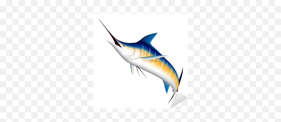 Realistic Blue Marlin Fish Sticker U2022 Pixers - We Live To Change Emoji,Sailfish Clipart