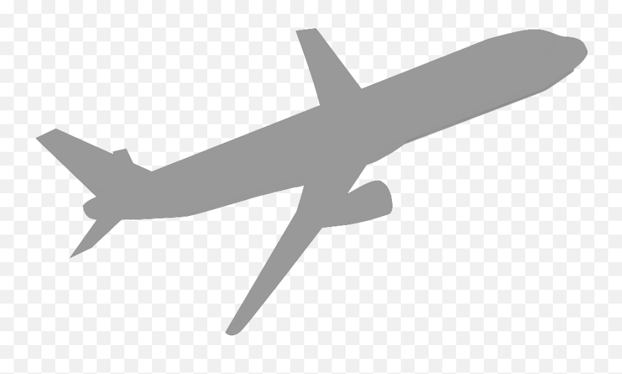 Airplane Gray Svg Vector Airplane Gray Clip Art - Svg Clipart Emoji,Gray Clipart