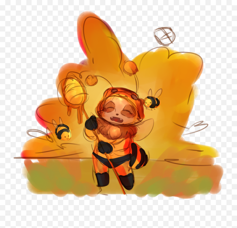 Honey Bluebellspace - Illustrations Art Street Emoji,Teemo Transparent