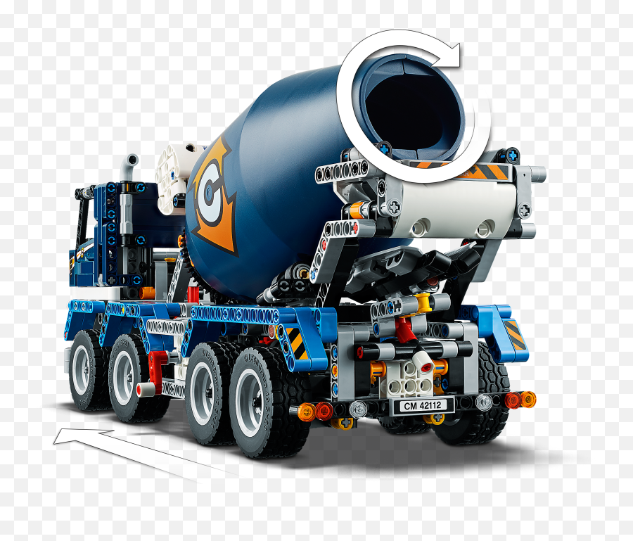 Concrete Mixer Truck 42112 Technic Buy Online At The Emoji,Mini Logo Trucks