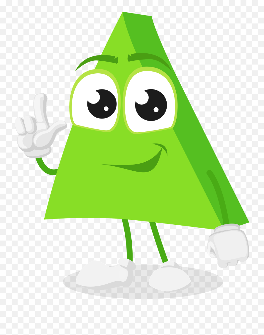 Triangle Shape Cartoon - Free Vector Graphic On Pixabay Triangle Cartoon Emoji,Cartoon Png