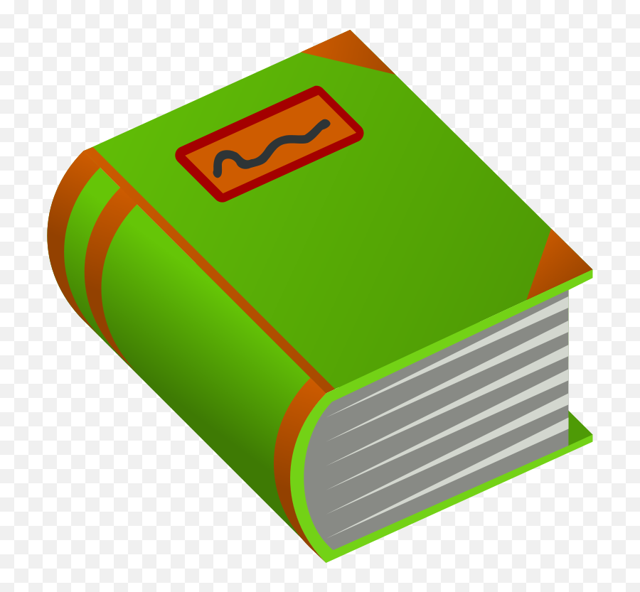 Library Of Book Clipart Transparent - Thick Book Clip Art Emoji,Book Clipart
