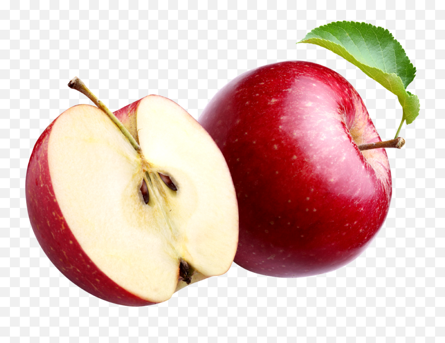 Apple Slice Png - Slice Apple Png Emoji,Apple Png