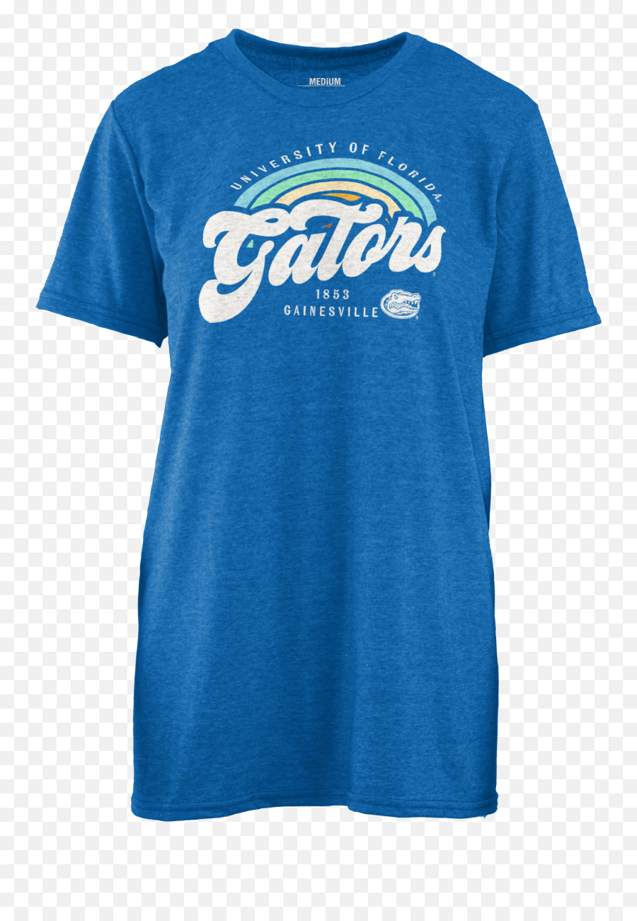 Florida Gators Sunrise Script T - Shirt Short Sleeve Emoji,Florida Gators Logo