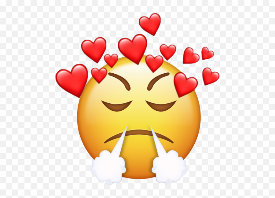 Angry Love Emoji Meme - 10lilian Transparent Love Sticker Png,Angry Emoji Png