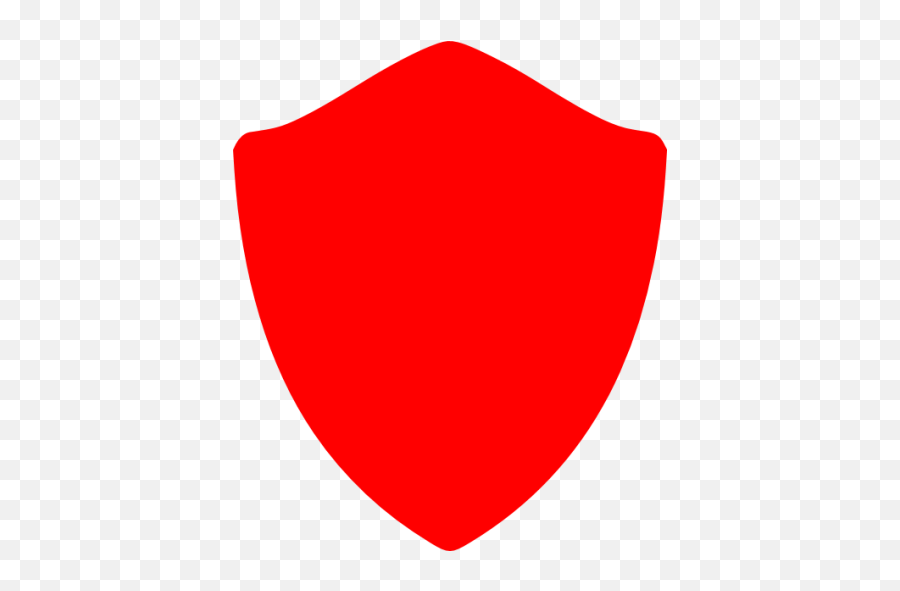 Red Shield Icon - Free Red Shield Icons Vertical Emoji,Shield Png