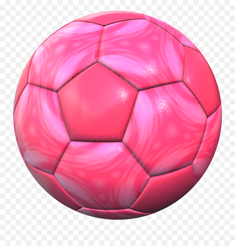 Pink Football Png - Pink Soccer Ball Png Emoji,Football Png
