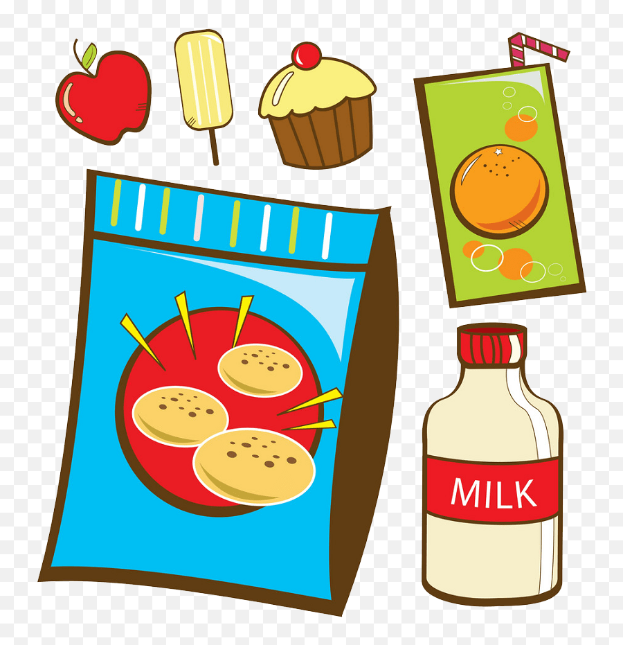 Snack Foods Png Transparent - Bottle Emoji,Snack Clipart