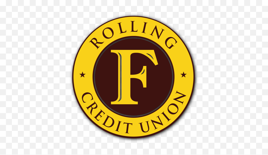Rolling F Credit Union - Language Emoji,F Logo
