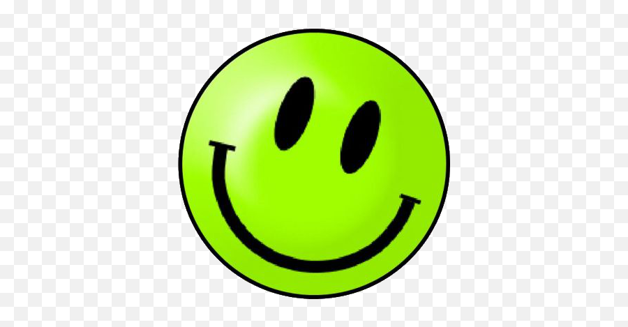 Download Green Smiley Face Png Green - Purple Smiley Emoji,Smiley Png