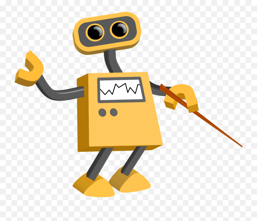Robot Transparent Background - Cute Robot Png Emoji,Robot Transparent Background