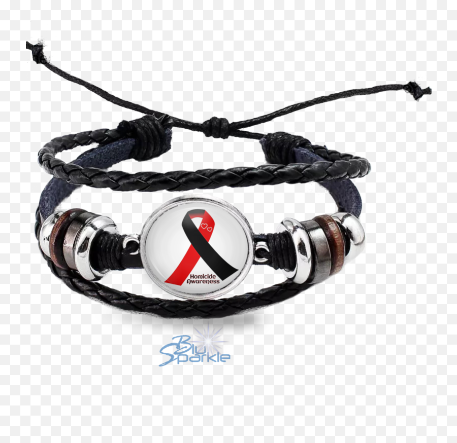 Personalized Awareness Ribbon Bracelets - Bracelet Hd Png Mens Aztec Bracelets Emoji,Awareness Ribbon Png