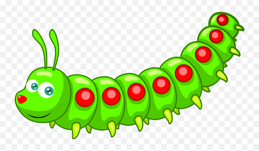 Caterpillar Clipart - Animated Image Of Caterpillar Emoji,Caterpillar Clipart