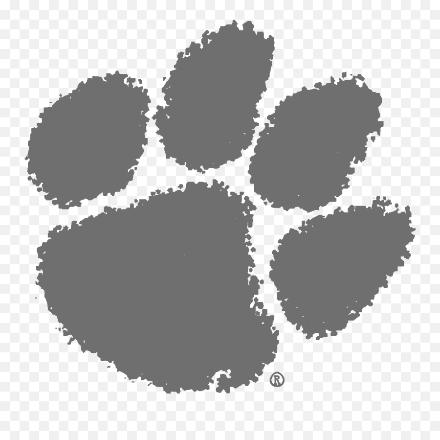 Avon School - Clemson Logo Transparent Emoji,Tiger Paw Clipart
