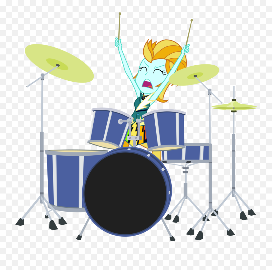 Download Hd Imperfectxiii Drum Kit Drums Equestria Girls - My Little Pony Pinkie Pie Drums Emoji,Drum Set Transparent Background