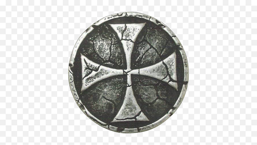 Pin Em Knights Templar - Crusades Knights Templar Cross Tattoo Emoji,Templar Logo